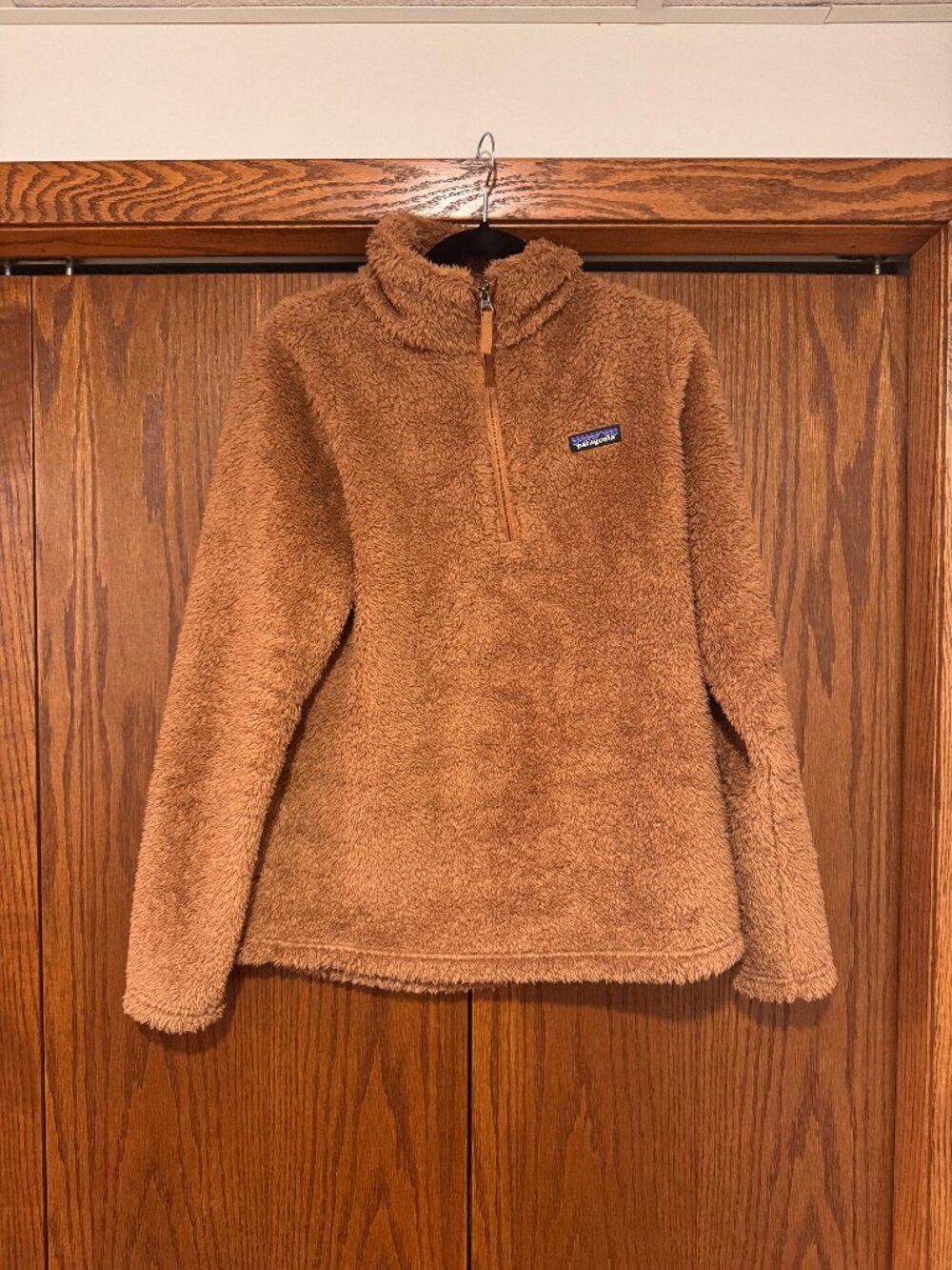Women's Patagonia Fleece Pullover - Light Brown